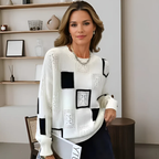 Margot™| Patchwork Sweater