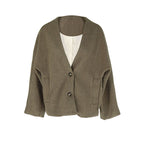 GILDA™ – Classy Long Sleeve Button Down Jacket