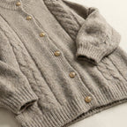 Aveline Braided Cable Knit Cardigan