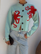 Lois™ | Fun Octopus Pattern Cardigan