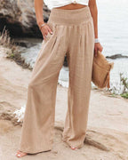 Susanne | Flowing Beach Pants with Wide Legs